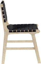 Load image into Gallery viewer, Entwine - Vegan Leather Upholstered Dining Chair - Painted Natural
