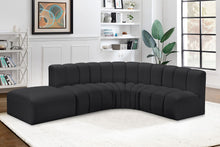 Load image into Gallery viewer, Arc - Faux Leather 5 Piece Corner Modular Sofa
