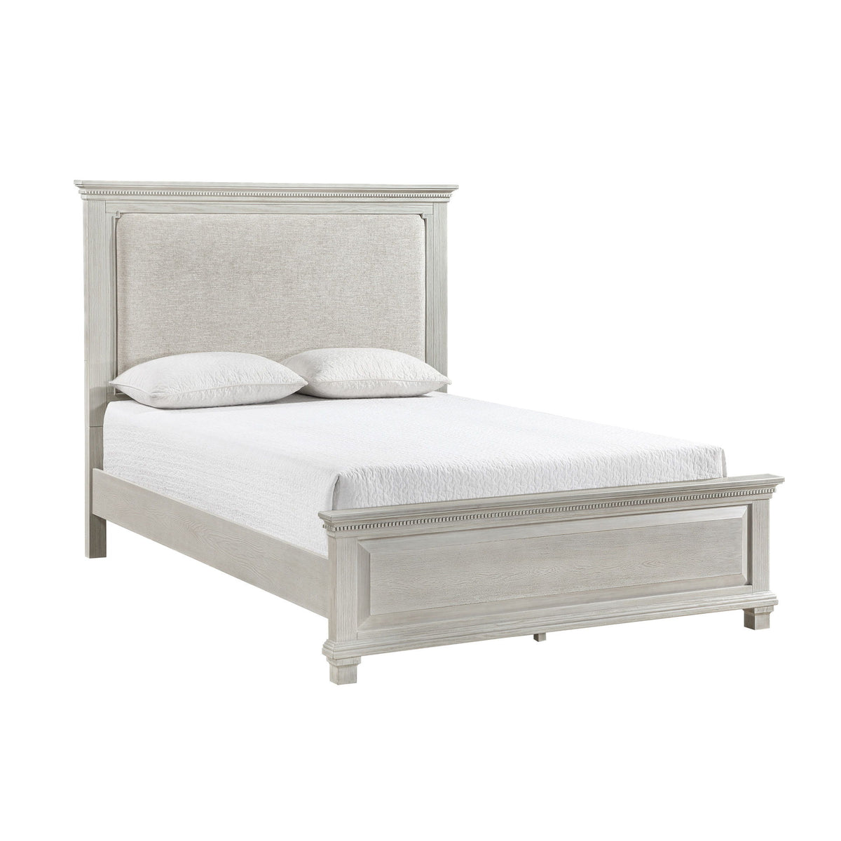 Silver Sands - 5/0 Queen Panel Headboard - Gray