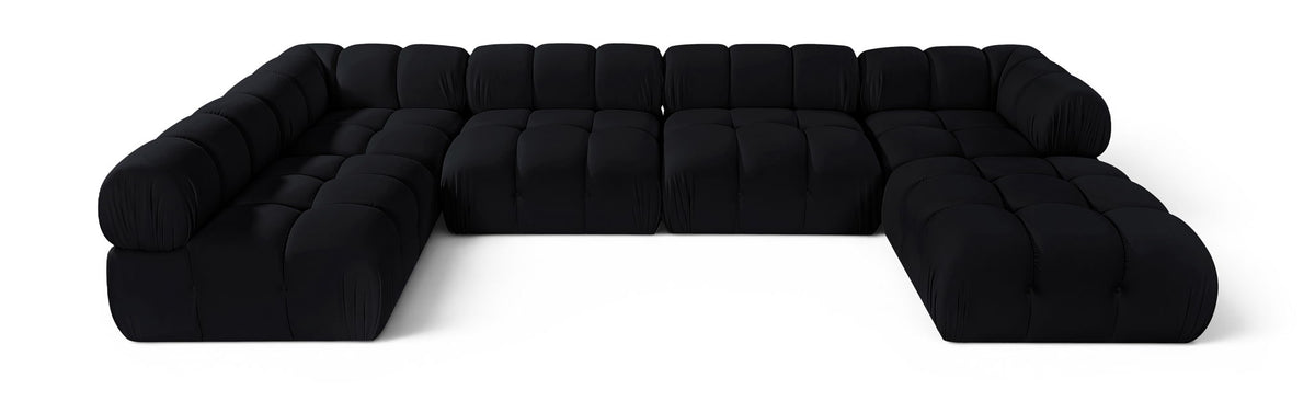 Orin - 6 Piece Modular Sectional (3 Modular Chairs, 2 Corner Chairs & Ottoman)