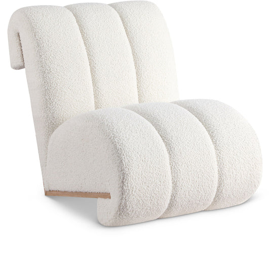Swoon - Accent Chair With Natural Base
