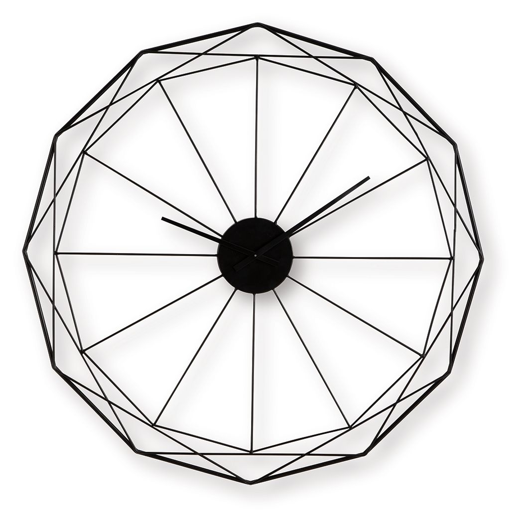 Arkthorne - Wall Clock - Black