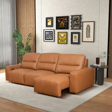 Load image into Gallery viewer, Grant - Triple Power Convertible Sofa - Cognac
