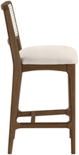 Load image into Gallery viewer, Atrium - Counter Stool With Brushed Brown Base (Set of 2)
