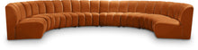 Load image into Gallery viewer, Infinity - 8 Piece Velvet Modular Sectional
