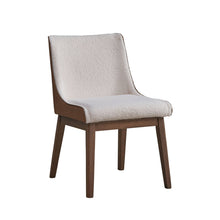 Load image into Gallery viewer, Ginny - Boucle Velvet Side Chair (Set of 2) - Walnut
