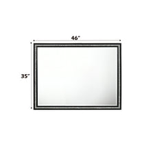 Load image into Gallery viewer, Haiden - Weathered Mirror - Black
