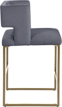 Load image into Gallery viewer, Caleb - Counter Stool with Gold Legs (Set of 2)

