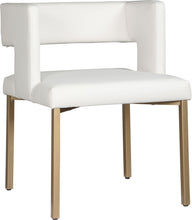 Load image into Gallery viewer, Caleb - Dining Chair with Gold Legs (Set of 2)
