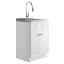 Load image into Gallery viewer, Beckham - Laundry Cabinet &amp; Faucet And Stainless Steel Sink
