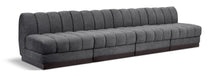 Load image into Gallery viewer, Quinn - 4 Seat Modular Armless Sofa
