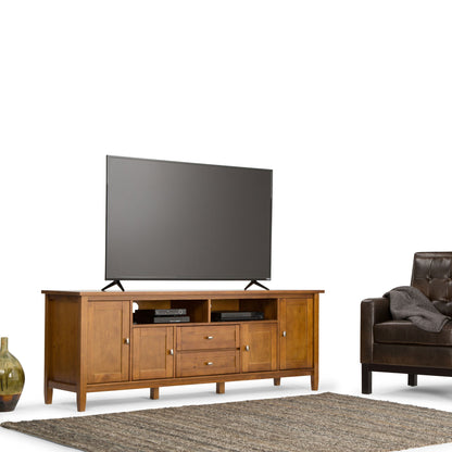 Warm Shaker - TV Media Stand, Handcrafted - Ego Home Furniture