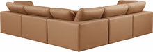 Load image into Gallery viewer, Comfy - 5 Piece Faux Leather Modular Corner Sectional
