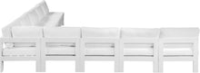 Load image into Gallery viewer, Nizuc - Outdoor Patio 9 Piece Modular Sectional With White Frame

