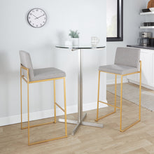 Load image into Gallery viewer, Fuji - Contemporary Design High Back Barstool

