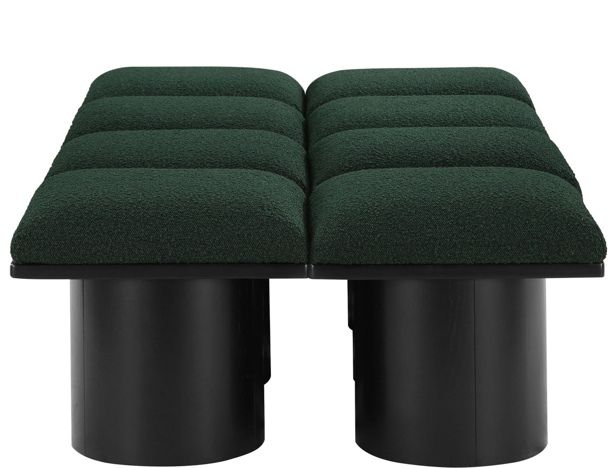 Pavilion - 8 Piece Modular Bench With Black Base
