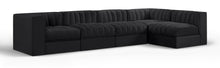 Load image into Gallery viewer, Rummi - Velvet Performance Fabric Upholstered 5 Piece Modular Sectional, L-Shaped (Right)
