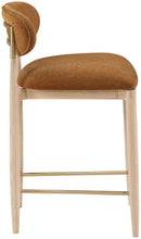 Load image into Gallery viewer, Riccio - Fabric Stool - Natural Frame
