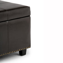 Load image into Gallery viewer, Kingsley - Upholstered Large Storage Ottoman
