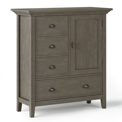 Redmond - Medium Storage Cabinet - Dark Brown