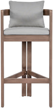 Load image into Gallery viewer, Newport - Water Resistant Fabric Upholstered Outdoor Patio Bar Stool
