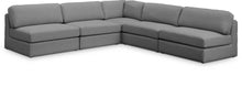 Load image into Gallery viewer, Beckham - 5 Piece Modular Corner Armless Sectional
