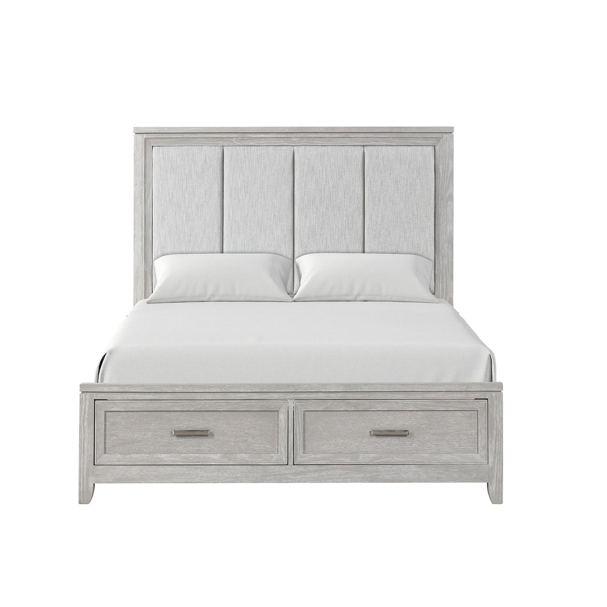Fiona - 5/0 - 6/6 Queen / Eastern King Rails - Mist Gray