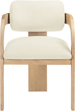 Load image into Gallery viewer, Cedra - Velvet Performance Fabric Upholstered Dining Chair (Set of 2) - Natural Frame

