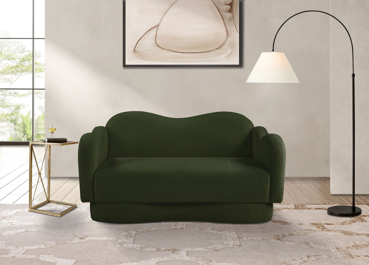 Bloom - Teddy Fabric Loveseat