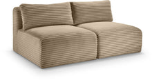 Load image into Gallery viewer, Shaggy - Fabric 2 Seat Modular Armless Sofa
