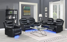Load image into Gallery viewer, U154 - Motion LED Loveseat - Black
