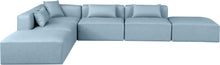 Load image into Gallery viewer, Cube - 6 Piece Modular Corner Armless Sectional
