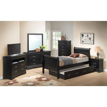Load image into Gallery viewer, Elegant Trundle Bed With Timeless Charm
