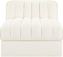 Load image into Gallery viewer, Rummi - Velvet Performance Fabric Upholstered Modular Armless Chair
