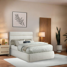 Load image into Gallery viewer, Adam - Linen Fabric Bed With 52" Headboard
