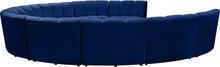 Load image into Gallery viewer, Infinity - 10 Piece Velvet Modular Sectional
