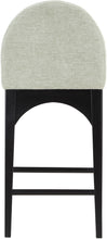 Load image into Gallery viewer, Waldorf - Chenille Stool With Black Legs

