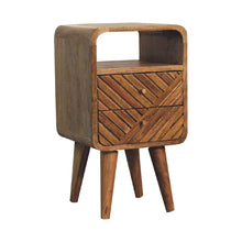 Load image into Gallery viewer, Lille - Mini Curved Nightstand - Oak
