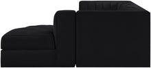 Load image into Gallery viewer, Rummi - Velvet Performance Fabric Upholstered 4 Piece Modular Sectional, With Reverse Corner Chair
