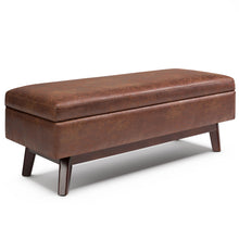 Load image into Gallery viewer, Owen - Upholstered Rectangular Storage Ottoman
