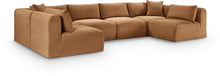 Load image into Gallery viewer, Shaggy - Fabric 6 Piece Modular U-Shaped Armless Sectional
