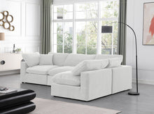 Load image into Gallery viewer, Comfy - 4 Piece Velvet Modular Armless Sectional
