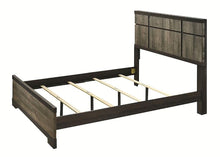 Load image into Gallery viewer, Crown Mark Furniture Remington Queen Panel Bed in Brown B8160-Q
