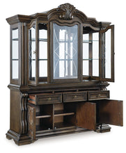 Load image into Gallery viewer, Maylee - Dining Buffet And Hutch - Dark Brown
