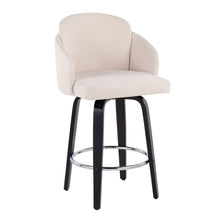 Load image into Gallery viewer, Dahlia - Contemporary Counter Stool Round Footrest (Set of 2)

