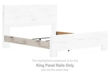 Load image into Gallery viewer, Lawroy - King Panel Rails - Light Natural
