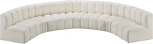 Load image into Gallery viewer, Arc - Faux Leather 7 Piece U-Shaped Modular Sofa

