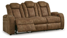 Load image into Gallery viewer, Wolfridge - Power Reclining Sofa With Adj Headrest - Brindle

