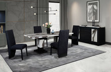 Load image into Gallery viewer, D12 - 5 Piece Dining Room Set (Dining Table And 4 Dining Chairs) - Black / White
