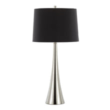 Load image into Gallery viewer, Diana - Contemporary Table Lamp (Set of 2) - Polished Nickel / Black Satin
